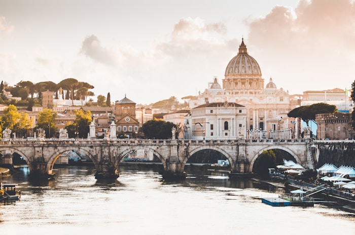 Rome — ancient Colosseum and historic streets